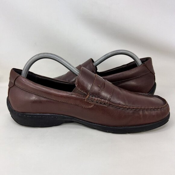 Johnston & Murphy Penny Loafers Brown Men’s Size 8 D - Picture 6 of 9